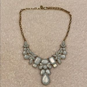 Rhinestone Bib Necklace